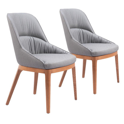 Zuo Modern - Ayr Dining Chair (Set of 2) Slate Gray - 110126 veiw 1