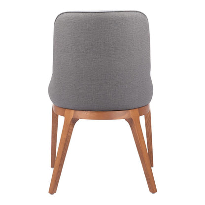 Zuo Modern - Ayr Dining Chair (Set of 2) Slate Gray - 110126 veiw 4