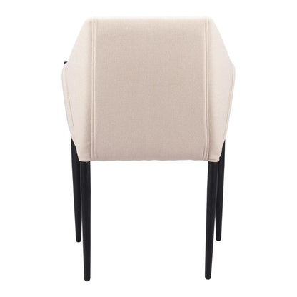 Zuo Modern - Andover Dining Chair (Set of 2) Beige - 110168 veiw 4