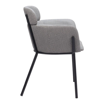 Zuo Modern - Bremor Dining Chair (Set of 2) Slate Gray - 110171 veiw 2