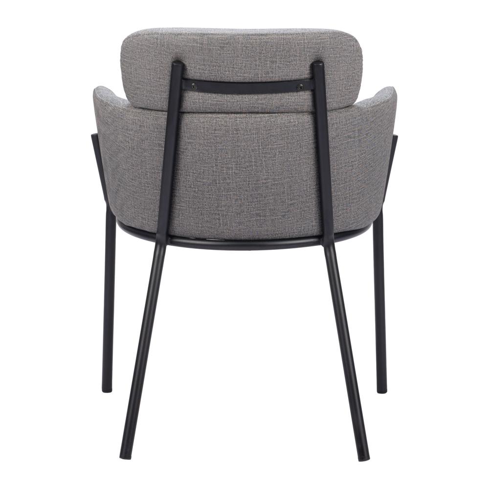 Zuo Modern - Bremor Dining Chair (Set of 2) Slate Gray - 110171 veiw 4
