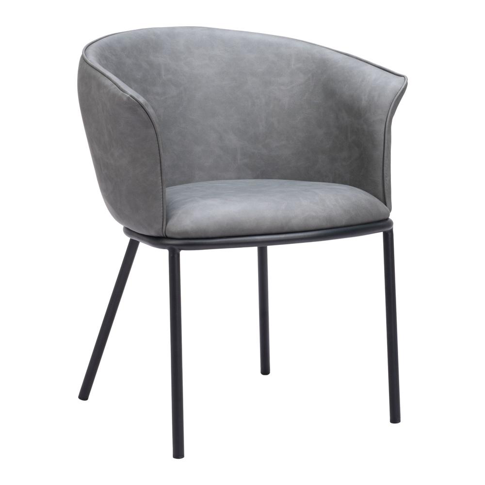 Zuo Modern - Garston Dining Chair Gray - 110175 veiw 1