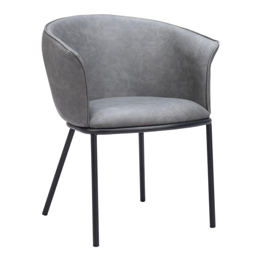 Zuo Modern - Garston Dining Chair Gray - 110175 veiw 1