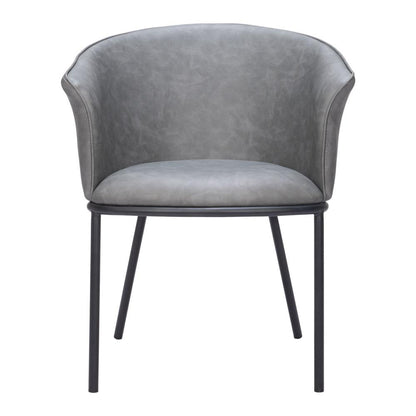 Zuo Modern - Garston Dining Chair Gray - 110175 veiw 3