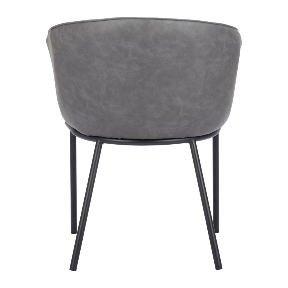 Zuo Modern - Garston Dining Chair Gray - 110175 veiw 4