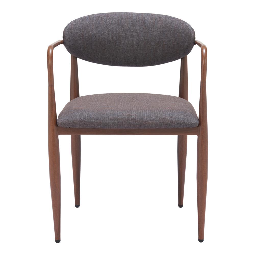Zuo Modern - Zens Dining Chair (Set of 2) Truffle Gray - 110208 veiw 3