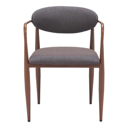 Zuo Modern - Zens Dining Chair (Set of 2) Truffle Gray - 110208 veiw 3
