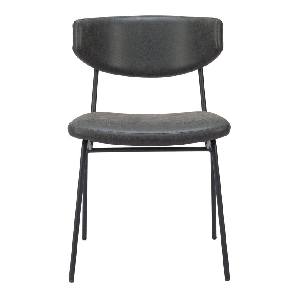 Zuo Modern - Charon Dining Chair (Set of 2) Vintage Black - 110259 veiw 3