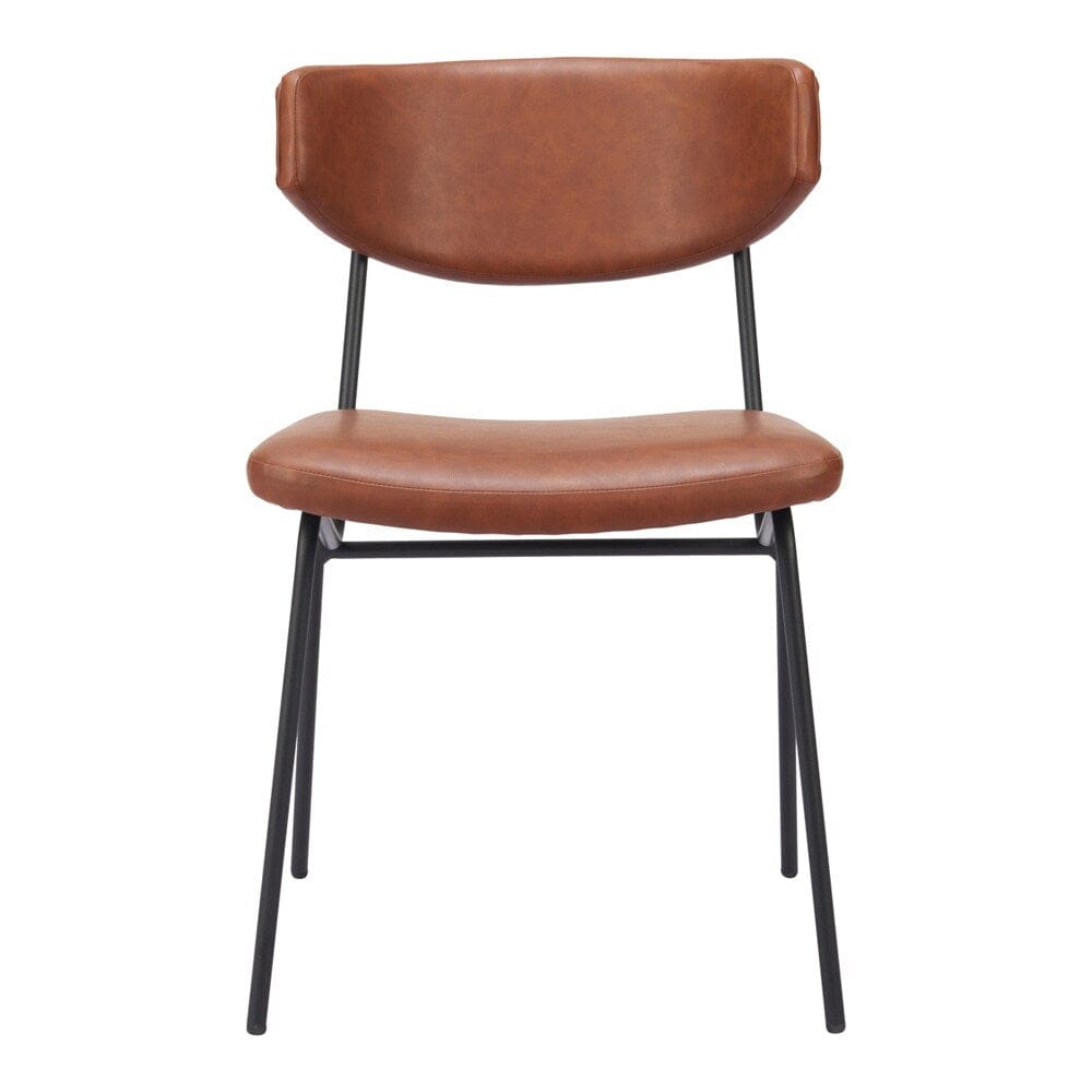 Zuo Modern - Charon Dining Chair (Set of 2) Vintage Brown - 110258 veiw 3