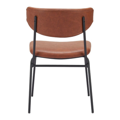 Zuo Modern - Charon Dining Chair (Set of 2) Vintage Brown - 110258 veiw 4