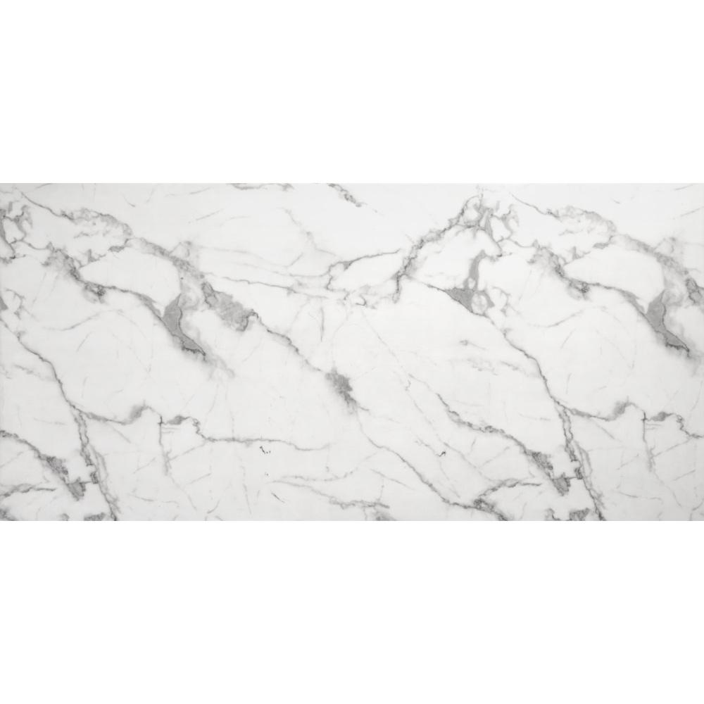 Zuo Modern - Atlas Dining Table White & Silver - 100707 veiw 4