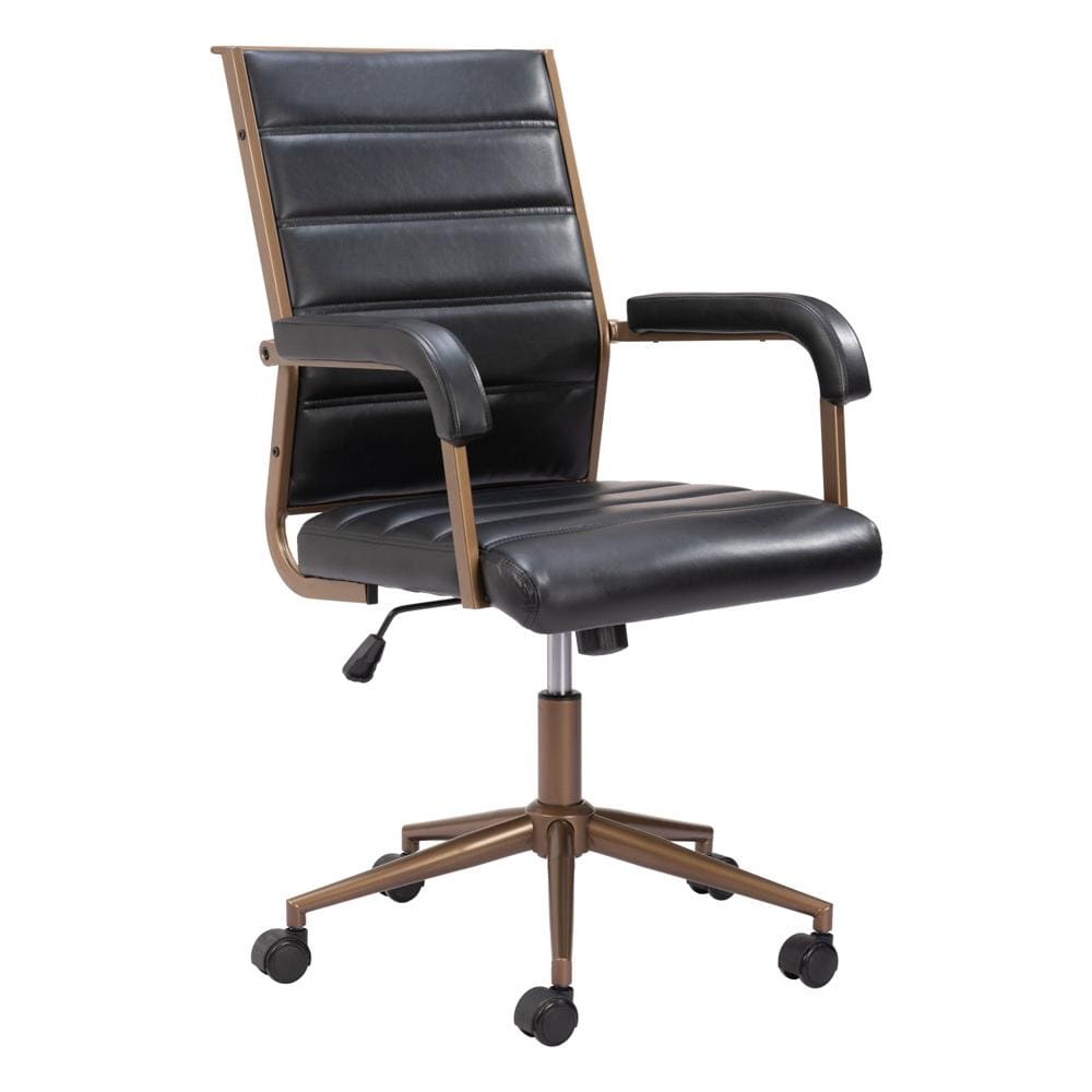 Zuo Modern - Auction Office Chair Vintage Black - 109021 veiw 1