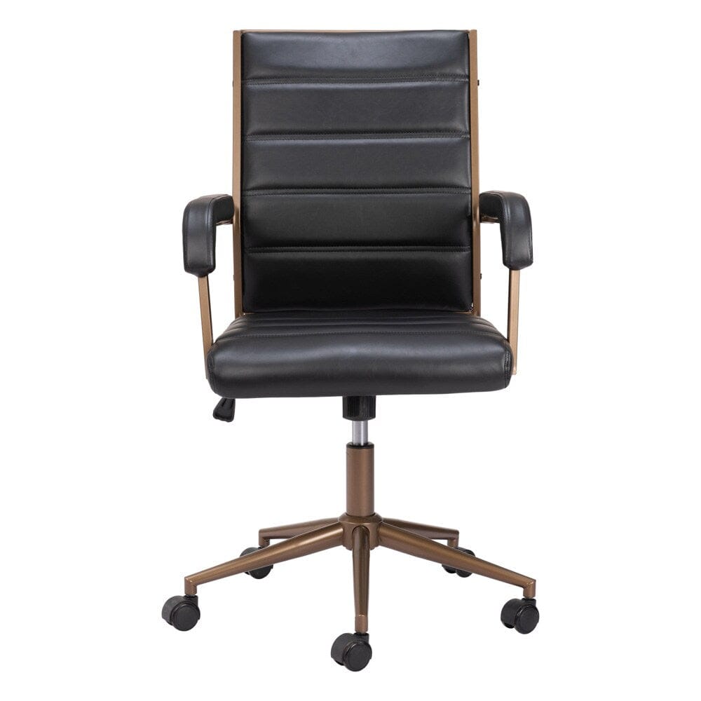 Zuo Modern - Auction Office Chair Vintage Black - 109021 veiw 3