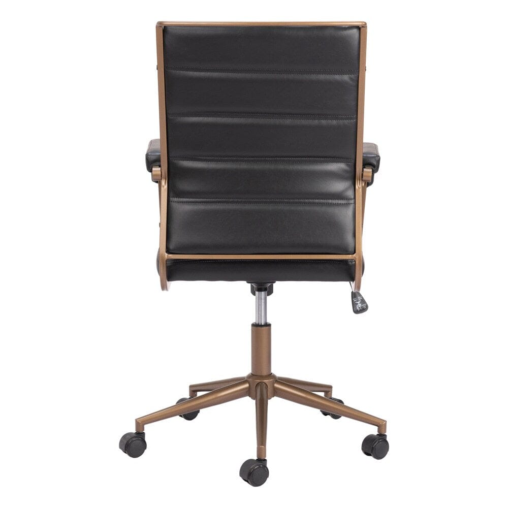 Zuo Modern - Auction Office Chair Vintage Black - 109021 veiw 4