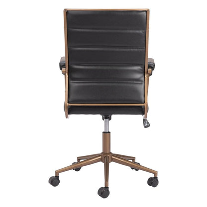 Zuo Modern - Auction Office Chair Vintage Black - 109021 veiw 4