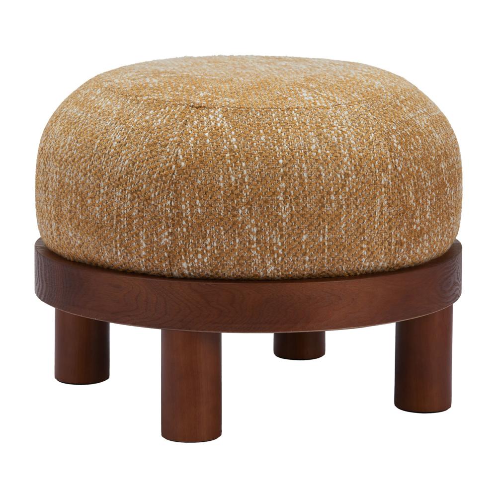 Zuo Modern - Gome Ottoman Oat Yellow - 110184 veiw 1