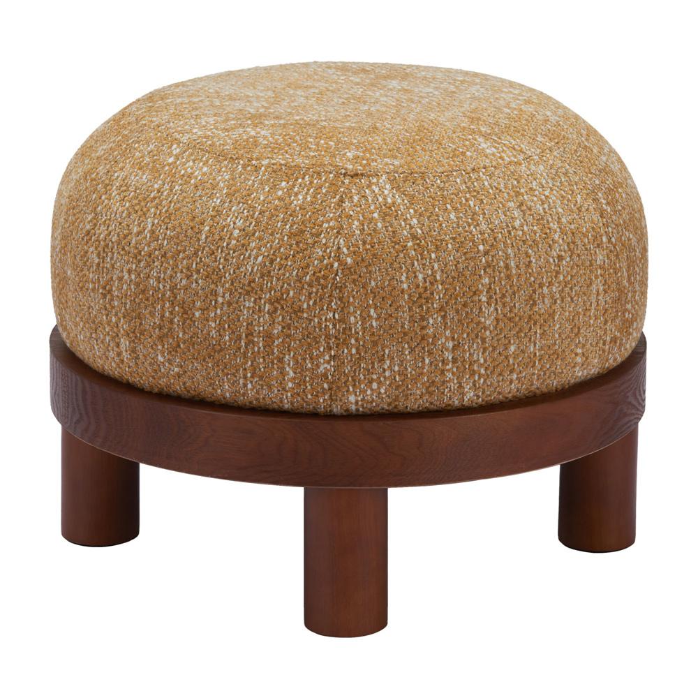 Zuo Modern - Gome Ottoman Oat Yellow - 110184 veiw 2