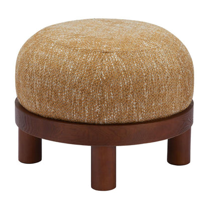 Zuo Modern - Gome Ottoman Oat Yellow - 110184 veiw 2