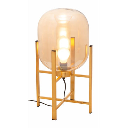 Zuo Modern - Wonderwall Table Lamp Gold - 56126 veiw 4