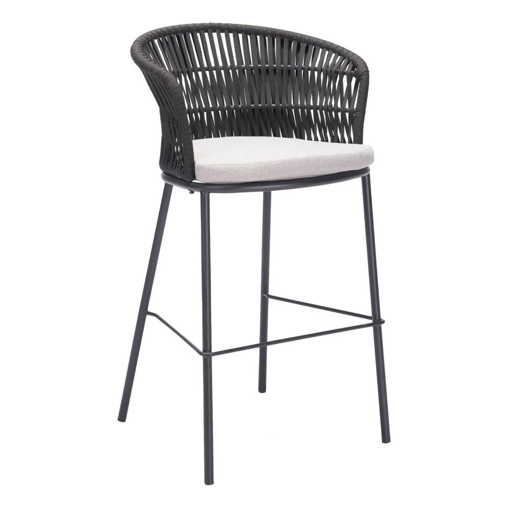Zuo Modern - Freycinet Barstool Black - 703989 veiw 1