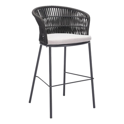 Zuo Modern - Freycinet Barstool Black - 703989 veiw 1
