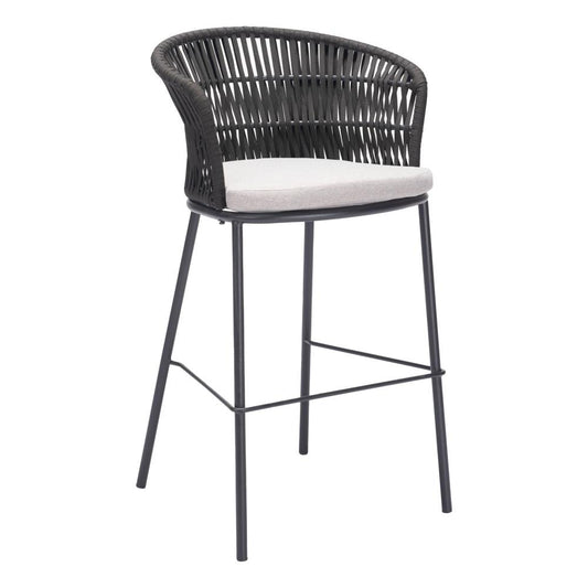 Zuo Modern - Freycinet Barstool Black - 703989 veiw 1