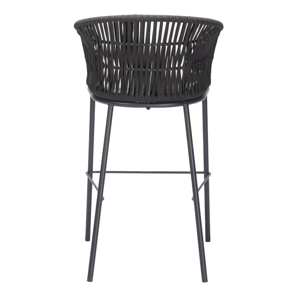 Zuo Modern - Freycinet Barstool Black - 703989 veiw 4