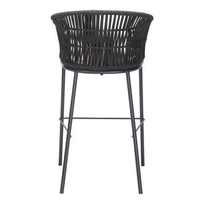 Zuo Modern - Freycinet Barstool Black - 703989 veiw 4