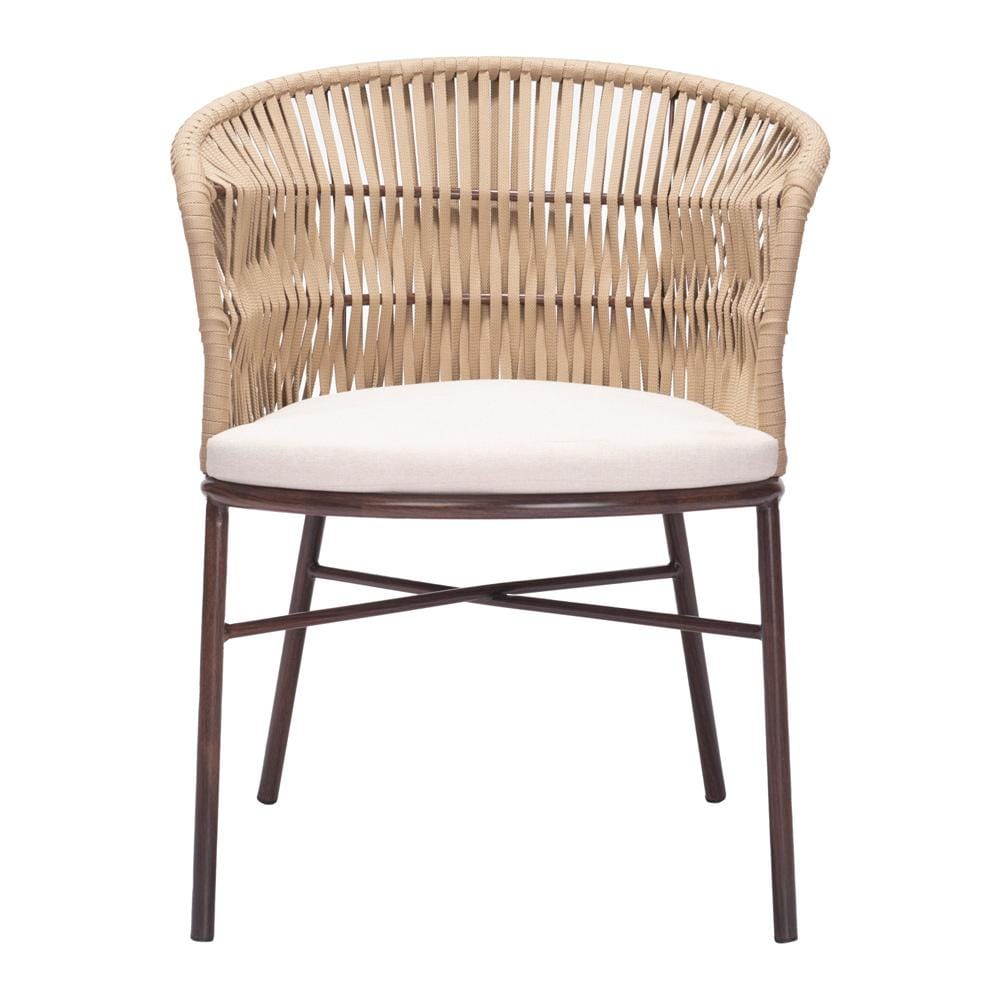 Zuo Modern - Freycinet Dining Chair (Set of 2) Natural - 703988 veiw 3