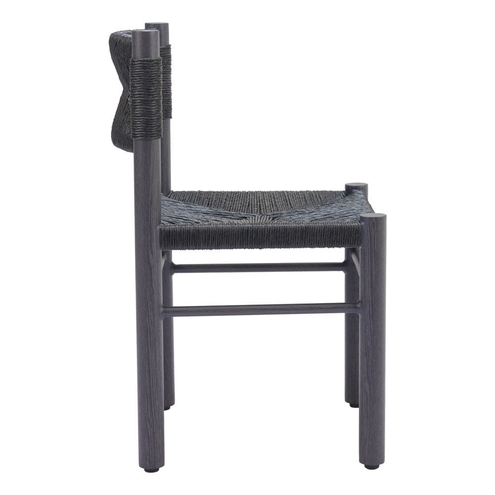 Zuo Modern - Iska Dining Chair (Set of 2) Black - 704049 veiw 2