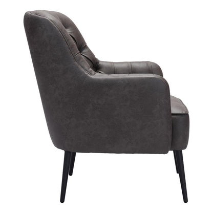 Zuo Modern - Tasmania Accent Chair Vintage Black - 109054 veiw 2
