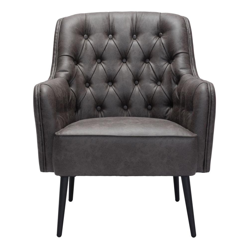 Zuo Modern - Tasmania Accent Chair Vintage Black - 109054 veiw 3