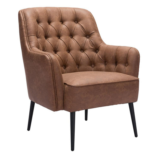 Zuo Modern - Tasmania Accent Chair Vintage Brown - 109053 veiw 1