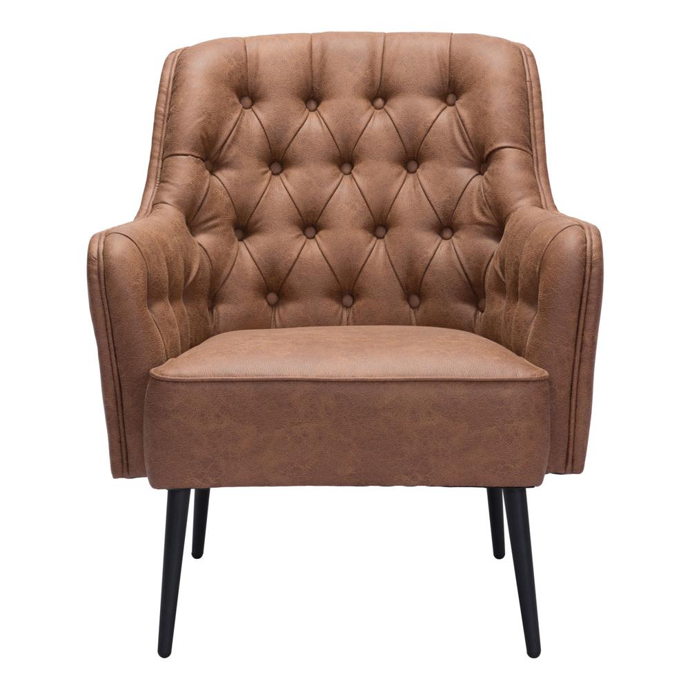 Zuo Modern - Tasmania Accent Chair Vintage Brown - 109053 veiw 3