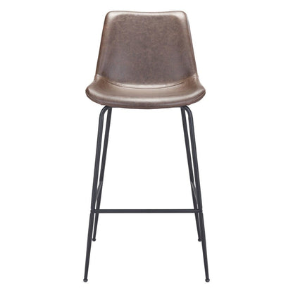 Zuo Modern - Byron Barstool Brown - 101771 veiw 3