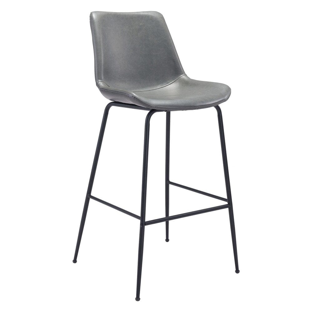 Zuo Modern - Byron Barstool Gray - 101772 veiw 1