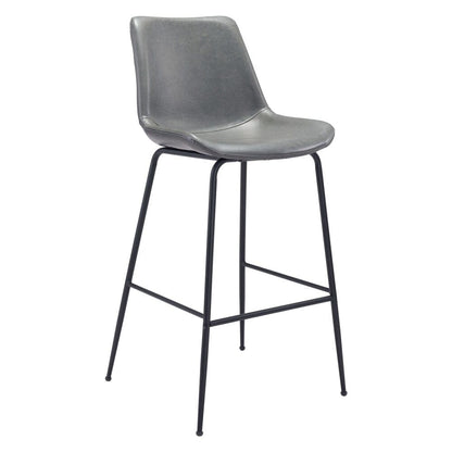 Zuo Modern - Byron Barstool Gray - 101772 veiw 1