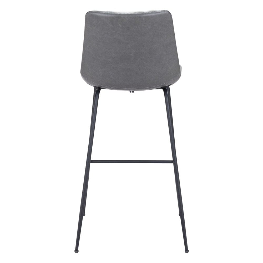 Zuo Modern - Byron Barstool Gray - 101772 veiw 4