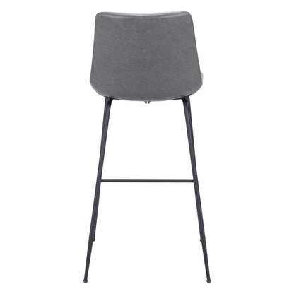 Zuo Modern - Byron Barstool Gray - 101772 veiw 4