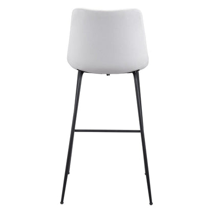 Zuo Modern - Byron Barstool White - 101773 veiw 4