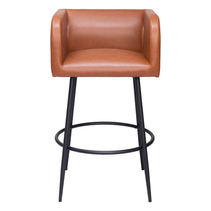 Zuo Modern - Horbat Barstool (Set of 2) Brown - 109947 veiw 3
