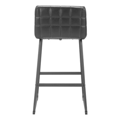 Zuo Modern - Pago Barstool (Set of 2) Black - 110069 veiw 4