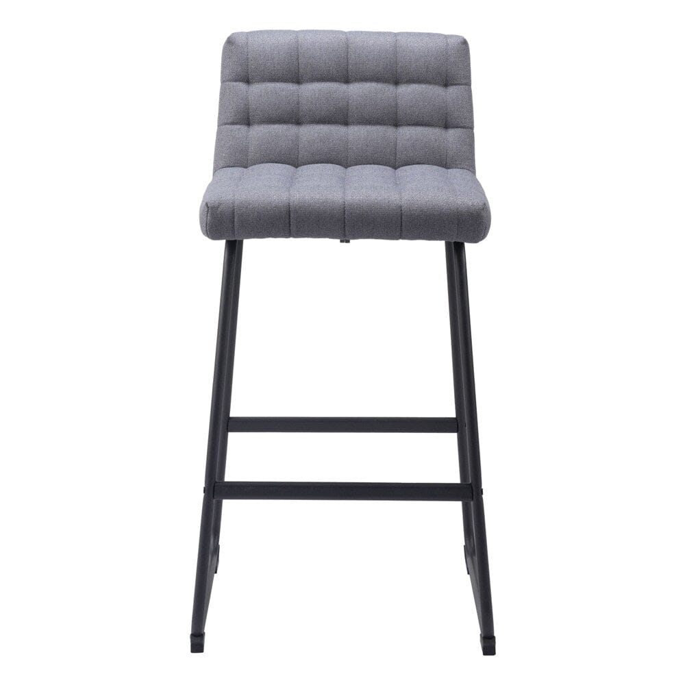 Zuo Modern - Pago Barstool (Set of 2) Gray - 110072 veiw 3