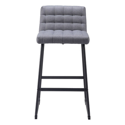 Zuo Modern - Pago Barstool (Set of 2) Gray - 110072 veiw 3