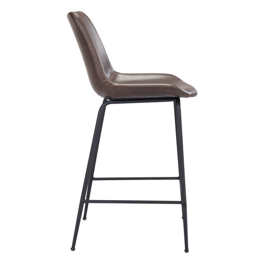 Zuo Modern - Byron Counter Stool Brown - 101774 veiw 2