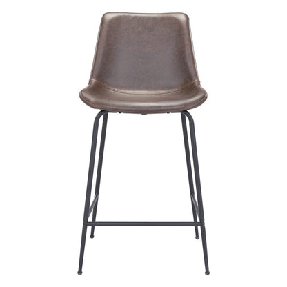 Zuo Modern - Byron Counter Stool Brown - 101774 veiw 3