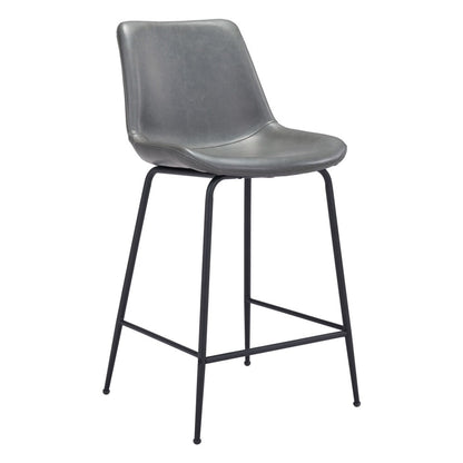 Zuo Modern - Byron Counter Stool Gray - 101775 veiw 1