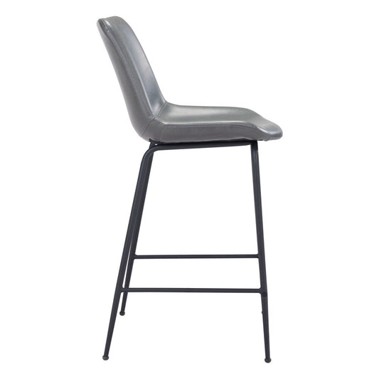 Zuo Modern - Byron Counter Stool Gray - 101775 veiw 2