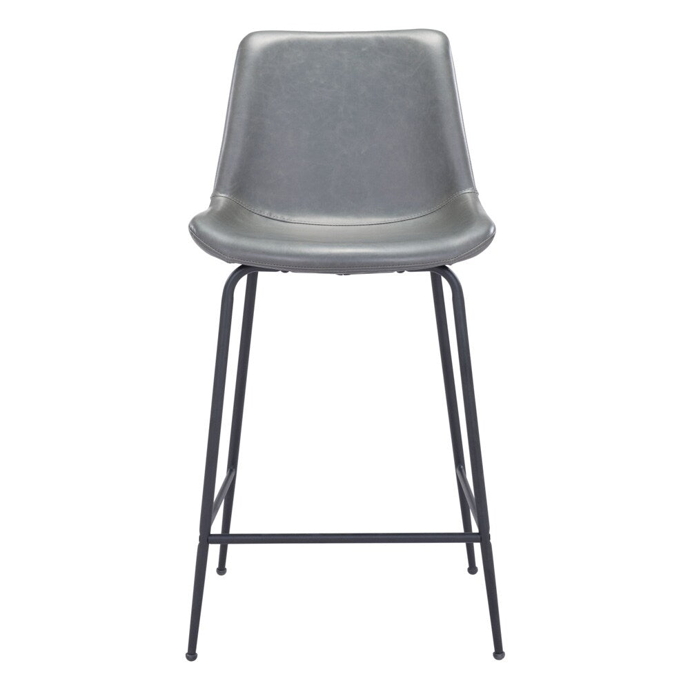Zuo Modern - Byron Counter Stool Gray - 101775 veiw 3