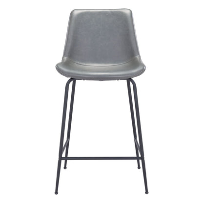 Zuo Modern - Byron Counter Stool Gray - 101775 veiw 3